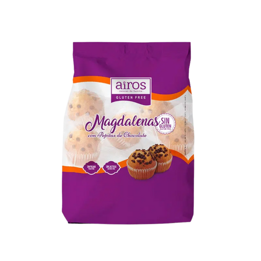 Airos - Muffin con pepite al cioccolato 210gr
