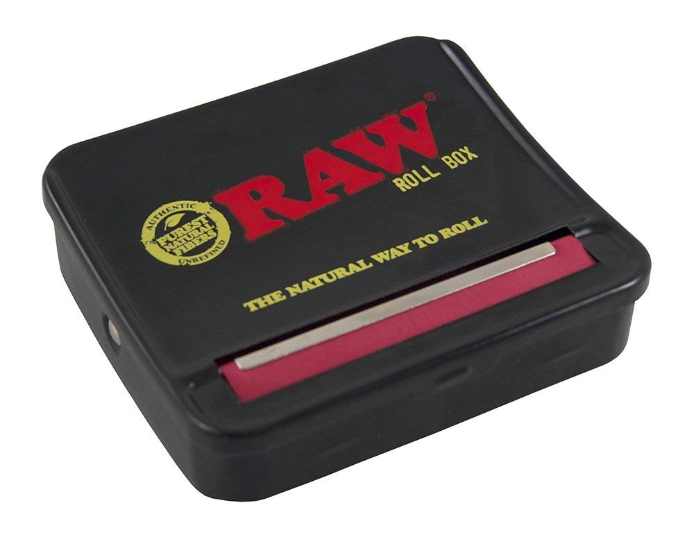 Raw Rolling Box in metallo colore nero