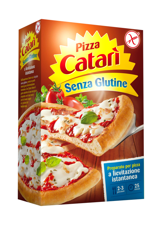 Pizza Catarì senza glutine 445gr