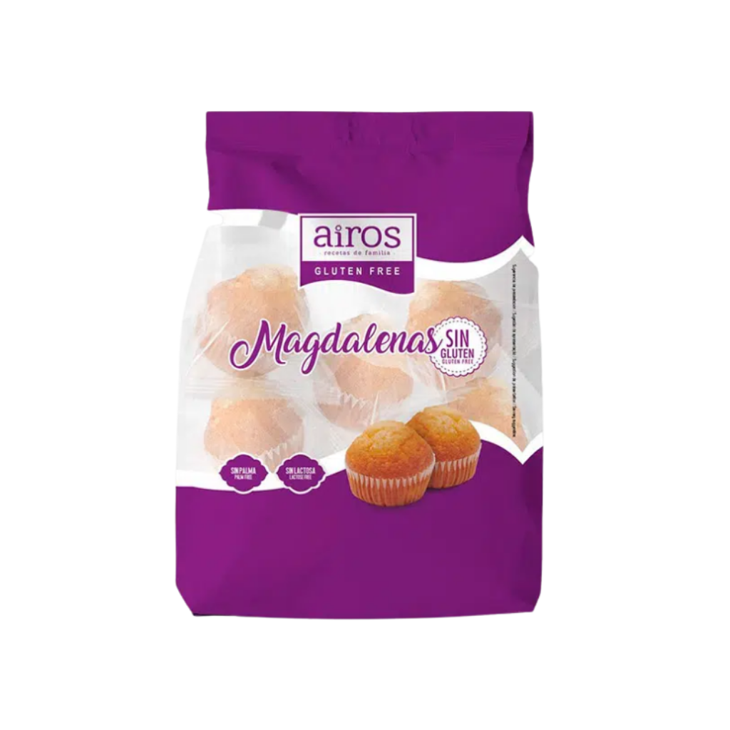 Airos - Muffin classici magdalenas 210gr
