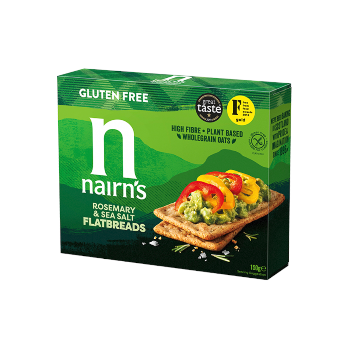 Nairn's - Schiacciatine d'avena senza glutine 150gr