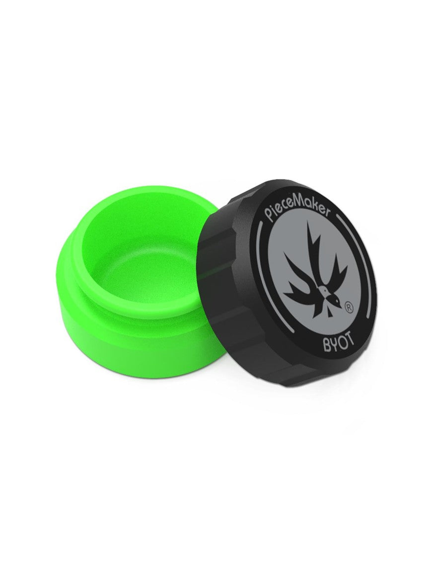 Scatolina Silicone Verde PieceMaker Container