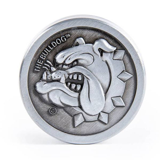 The Bulldog Amsterdam Grinder argento in metallo 40mm - 3 parti